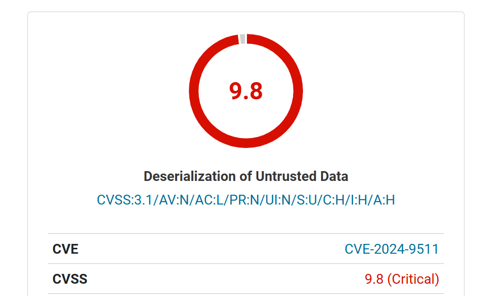 CVE-2024-9511